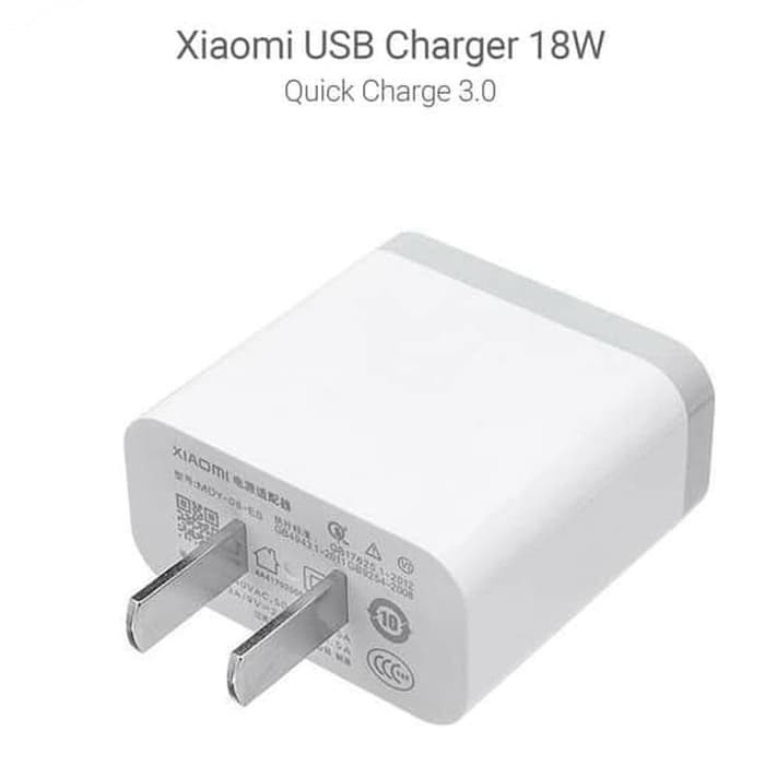 USB Charger 18W QC 3.0 MDY-08-ES