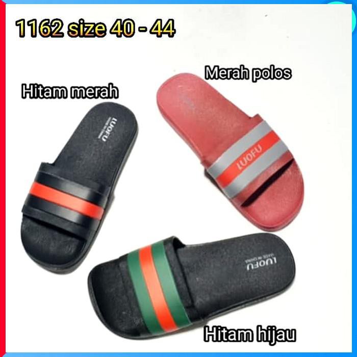 Jelly Sandal Cowok Luofu Sendal Pria Kokop Karet Import Jelly Sandal Cowok Luofu Sendal Pria Kokop Karet Import