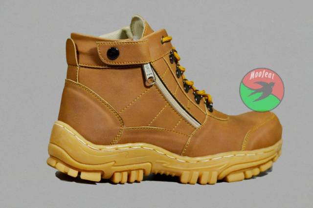 Sepatu Junggle Outdoor Tracking Gunung Moofeat Boot Safety Original Handmade Sneakers Lapangan