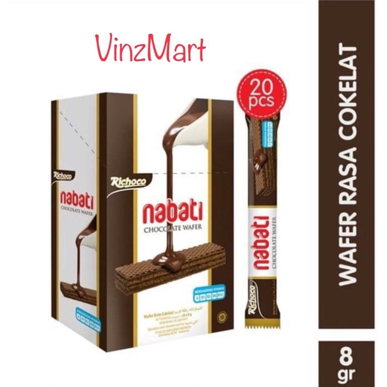 

Wafer Richoco Nabati isi 20 pcs