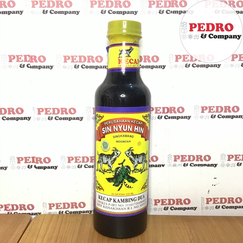 

Sin Nyun hin kecap asin kambing dua 320 ml - soy sauce