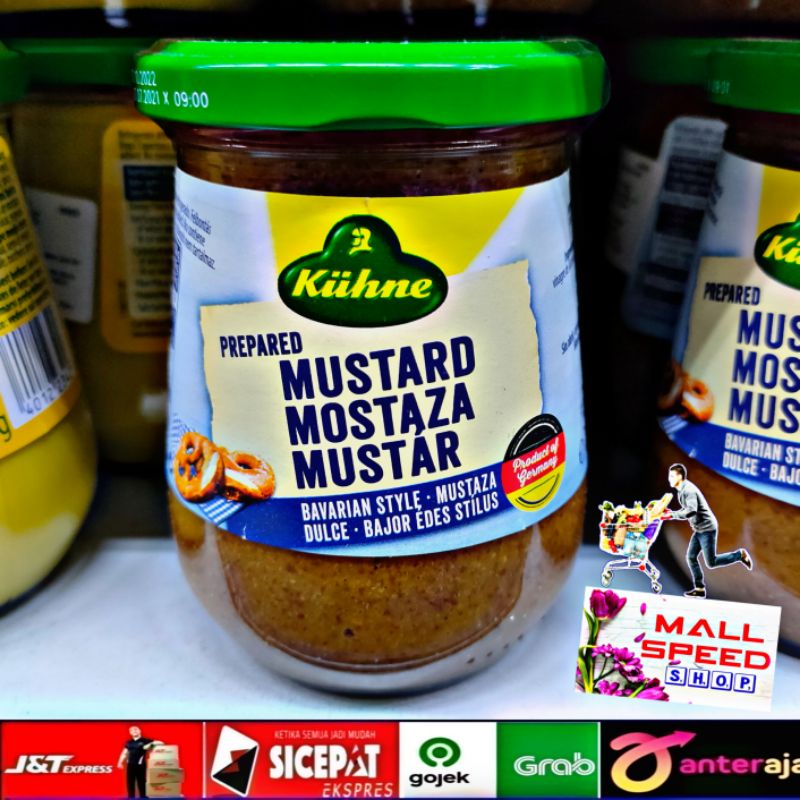 

kuhne mustard montaza mustar bavarian 250ml