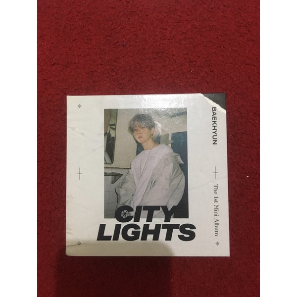 EXO BAEKHYUN CITY LIGHTS KIHNO ALBUM