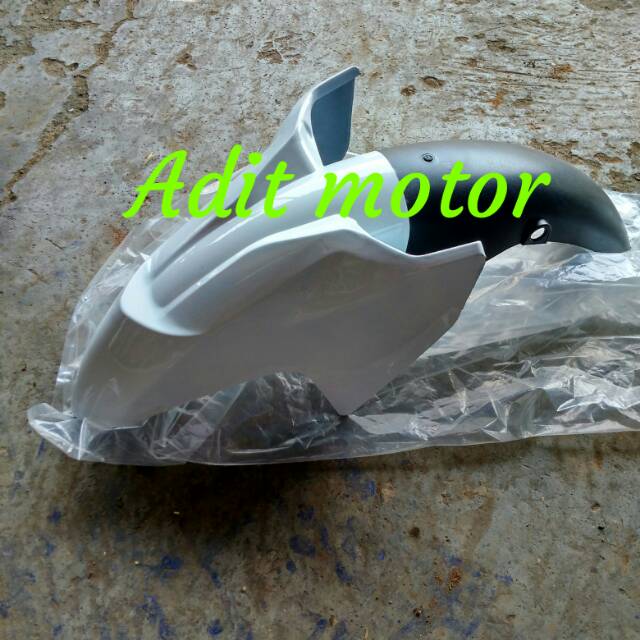 Spakbor Depan Yamaha Jupiter MX New 135 cc Warna Putih