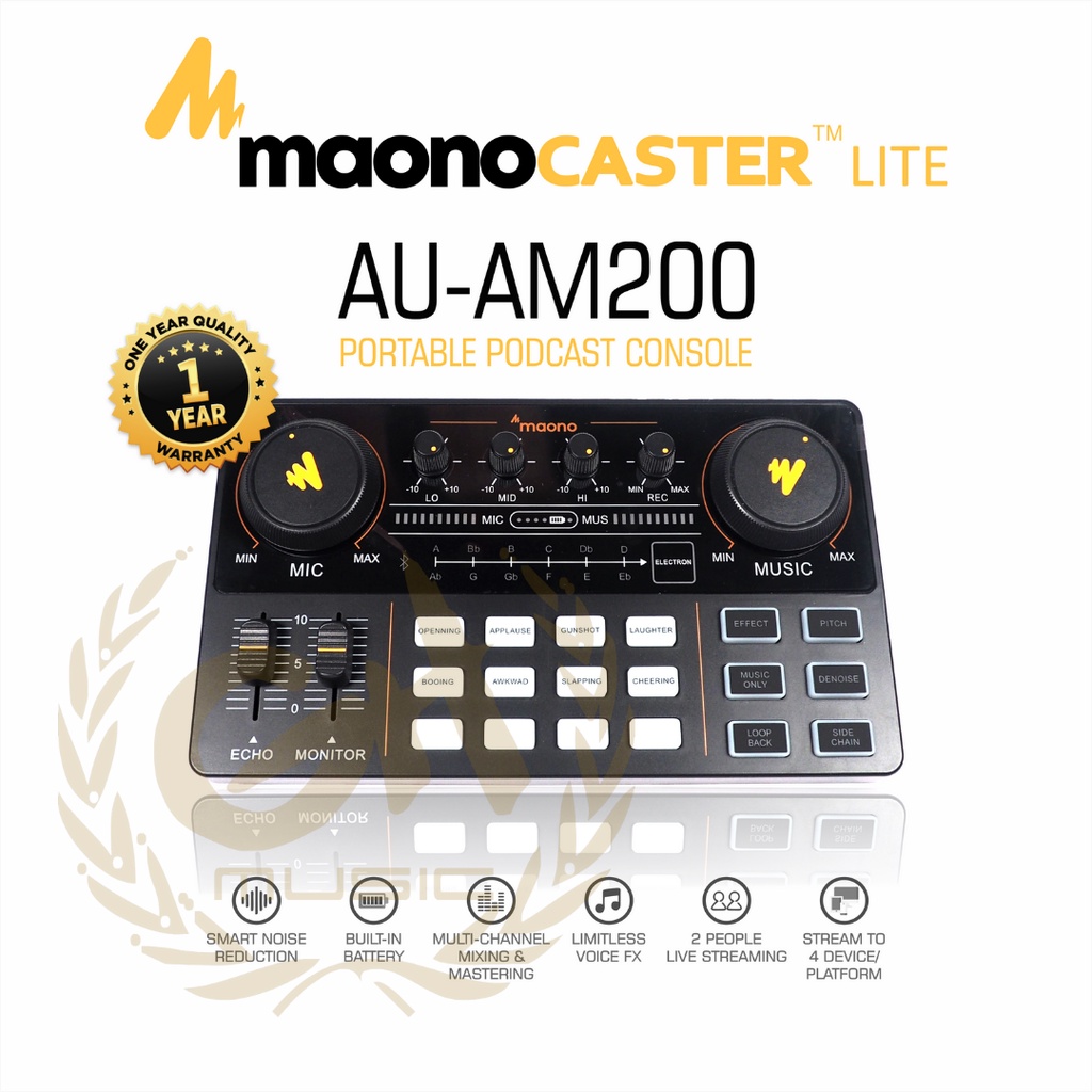 MAONO AU-AM200 PORTABLE PODCAST CONSOLE