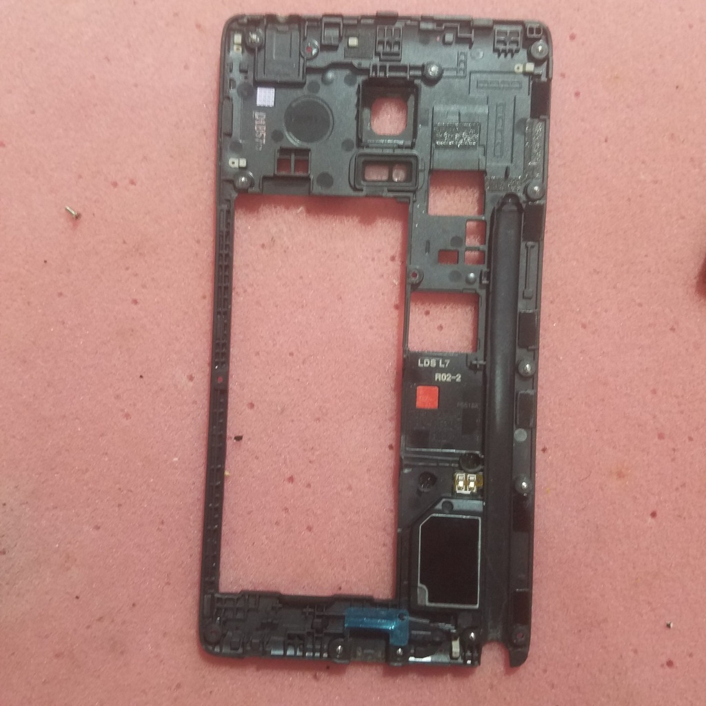tutup mesin Tulangan belakang buzzer Samsung note edge sm n915g original utuh tested
