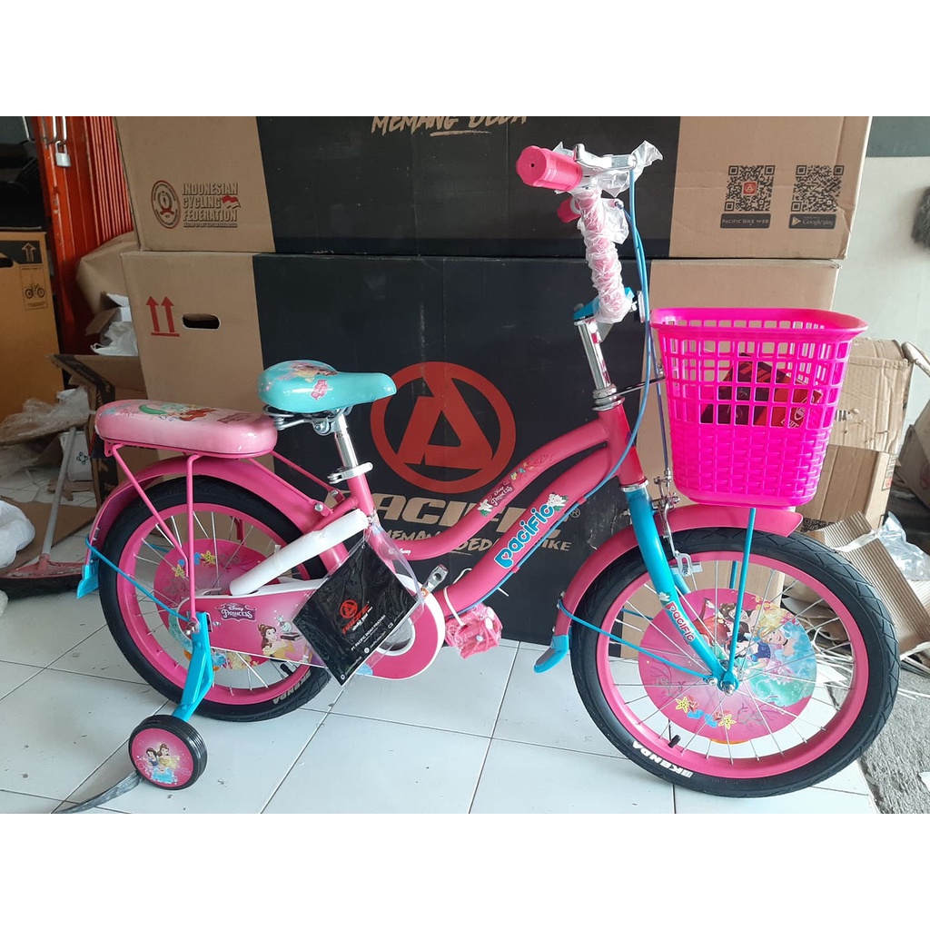 SEPEDA Anak Perempuan / KIDS BIKE 16 INCH / 18 INCH PACIFIC DORRIES PRINCESS