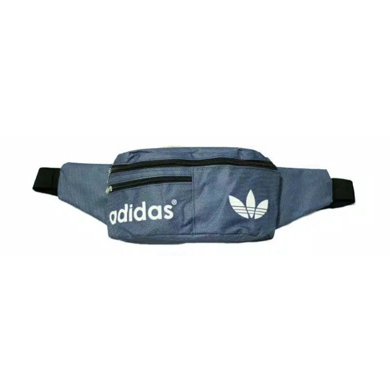 Waistbag Adidas Denim Tas Pinggang Adidas Denim Tas Selempang Adidas Denim Waist Bag Adidas Denim