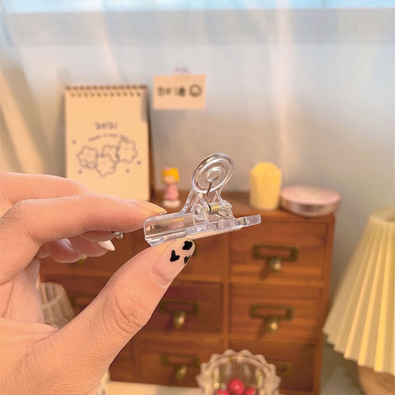 Simple Ins Style Acrylic Transparent Small Clip