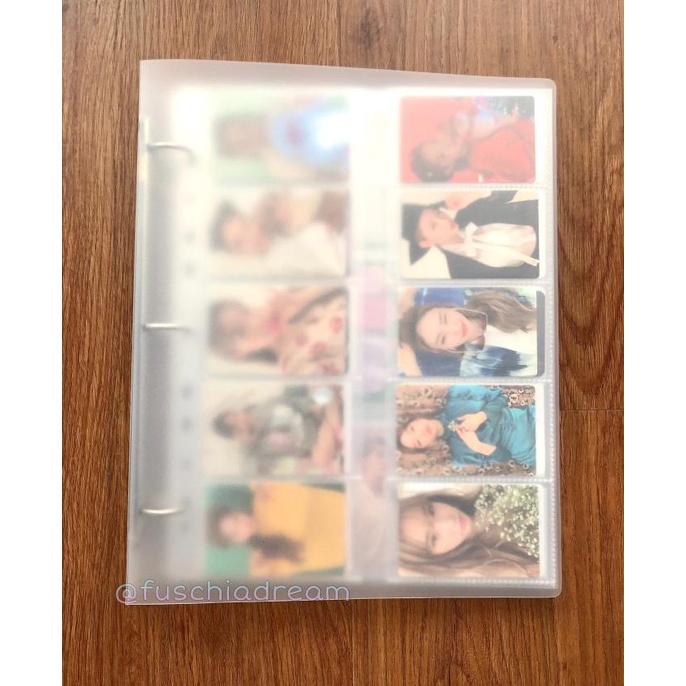 

Binder + 10P Sleeve Bantex Untuk Photocard Polaroid Kpop Terlaris