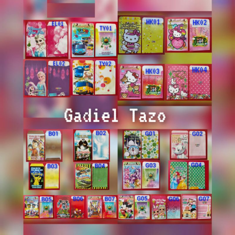 

AMPLOP ANGPAO LEBARAN / IDUL FITRI MIX RANDOM