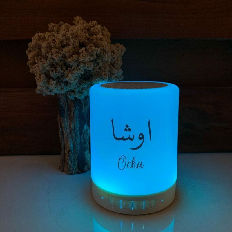 

Speaker bluetooth + LED lampu hias tidur foto hadiah kado gift custom ulang tahun ultah wisuda murah