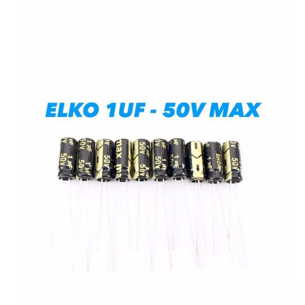 ELKO KAPASITOR 1UF-50V MAX