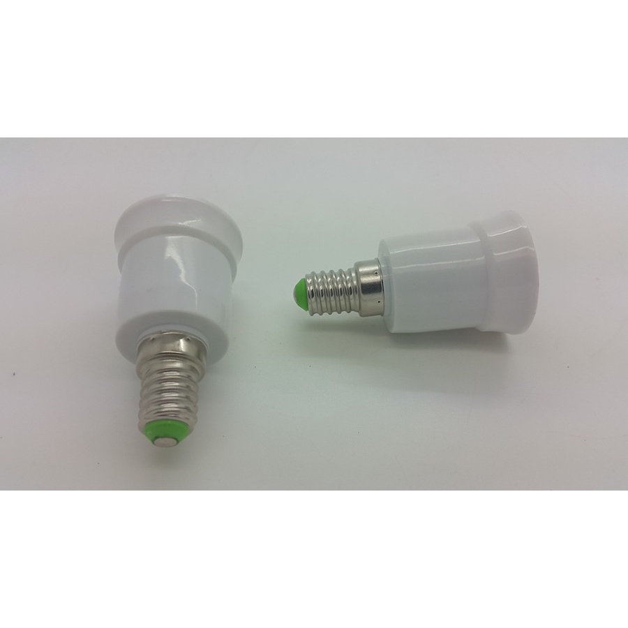 KONVERTER LAMPU FITTING E14 to FITTING E27 CONVERTER ADAPTER PENYAMBUNG