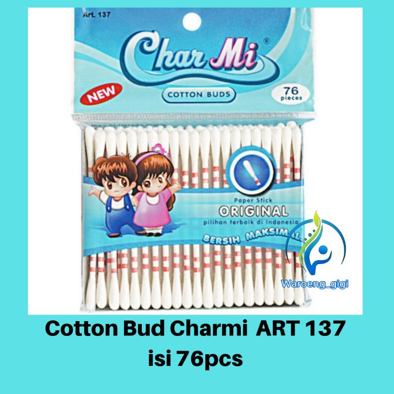 Charmi Cotton Bud ART 137 isi 76pcs