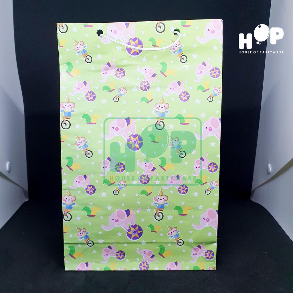 

Kantong Kertas Ulang Tahun / Goodie Bag / Bungkus Snack / Tas Ultah Kertas Pesta / Tas Bingkisan