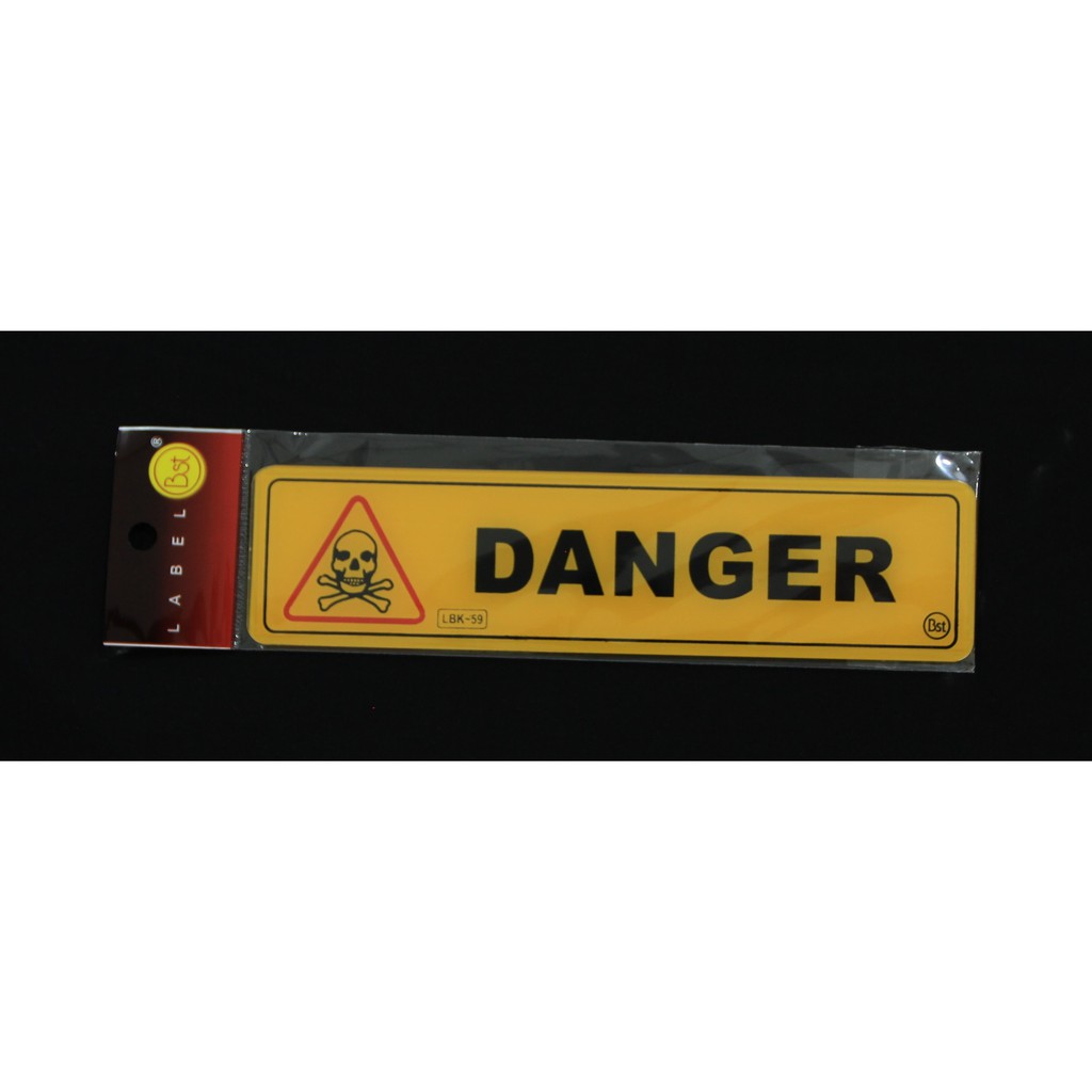 

Label Akrilik Danger