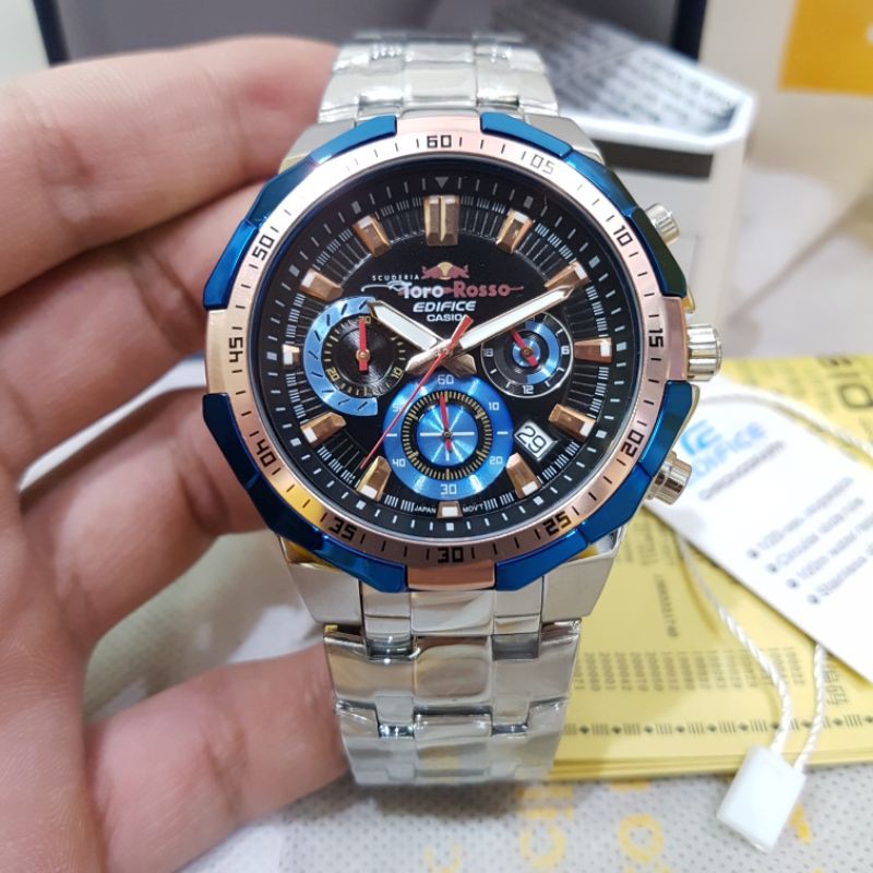 Casio Edifice EFR 554 Redbull Chrono Original