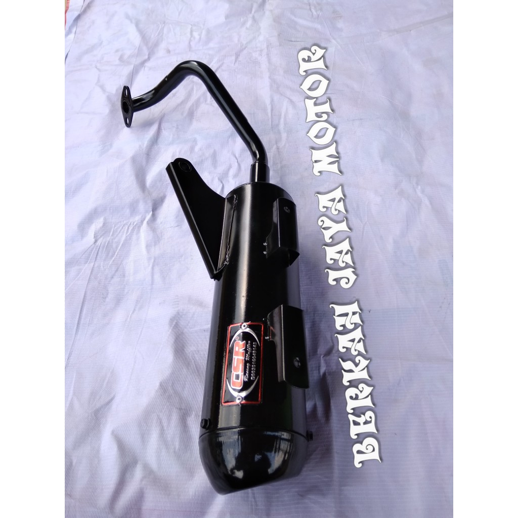 Knalpot Racing Bobokan Honda Beat Fi Merk CSR Model Standar Matic Seperti Ori