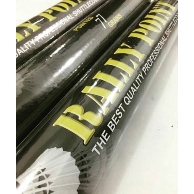 SHUTTLECOCK BADMINTON RALLY POINT 77 (1 KARTON 60PCS) ORIGINAL PRODUK INDONESIA