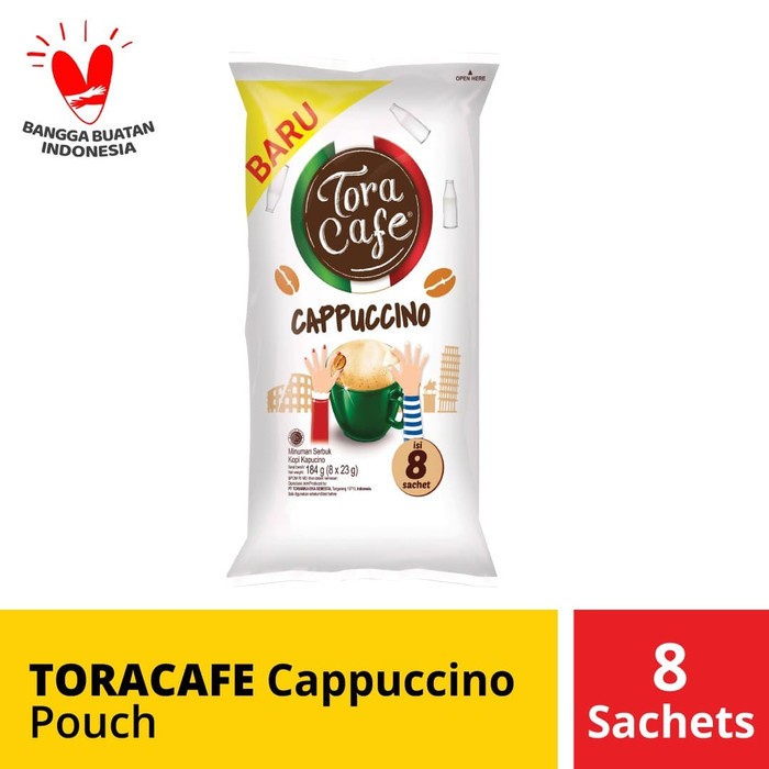 

Lainnya-Minuman-Bubuk- Toracafe Cappuccino Pouch 8 Sachet @23 Gr -Bubuk-Minuman-Lainnya.
