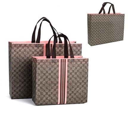 

SALE Goodie Bag XXL Besar Kantong Hampers Bingkisan Kain Go Green - Gucci Pink XXL