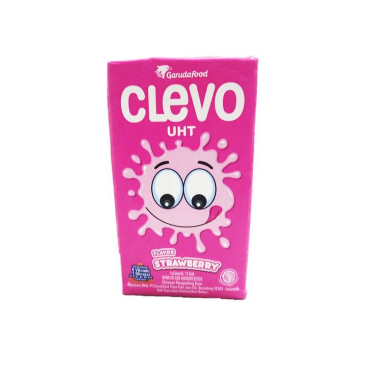 

Clevo Susu UHT Rasa Stroberi 115 ml x5