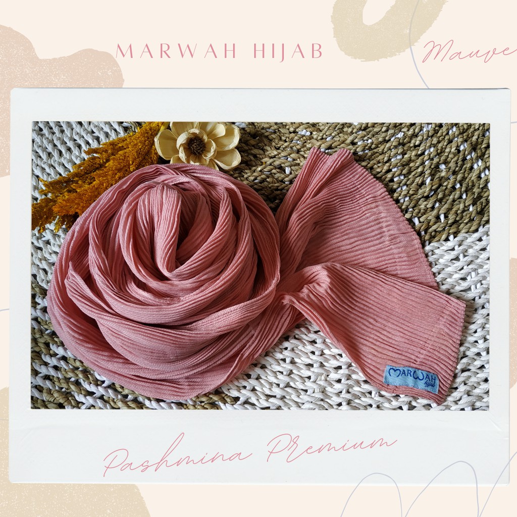 terlaris pashmina plisket premium/pashmina plisket pleated hijab termurah promo by MarwahHijab
