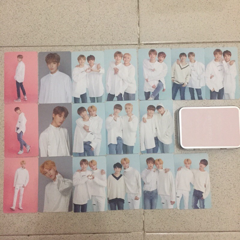 caratland 2018 photocard wonwoo the8 dino set