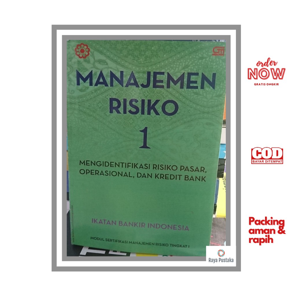 Jual Buku Manajemen Resiko 1 - Mengidentifikasi Risiko Pasar ...