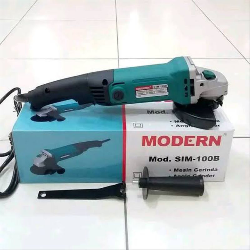 Mesin Gerinda Modern SIM-100B SIM 100B SIM100B SIM 100 B Gerinda Tangan Gurinda Tangan 4"