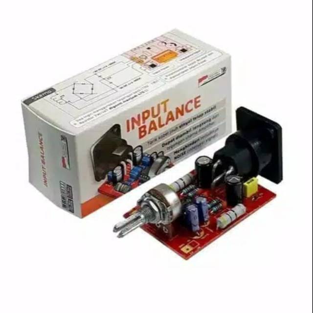 Kit Input Balance BELL BGR - Tone Rangkaian Audio Balance Input