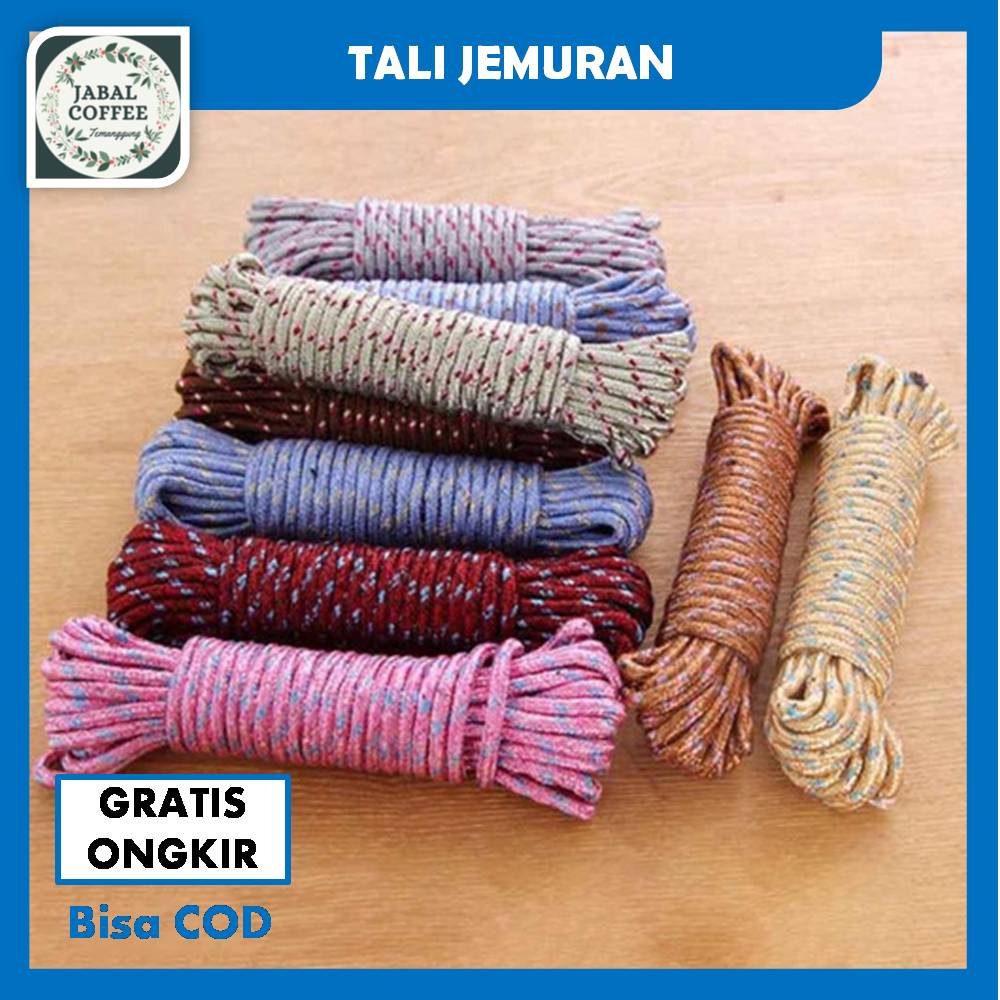 Tali Jemuran Baju Nylon 10 Meter / Tali Jemuran Tali Tambang 10 Meter J131