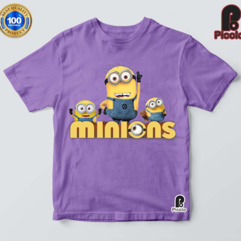 BAJU KAOS ANAK MINION LUCU BAHAN PREMIUM