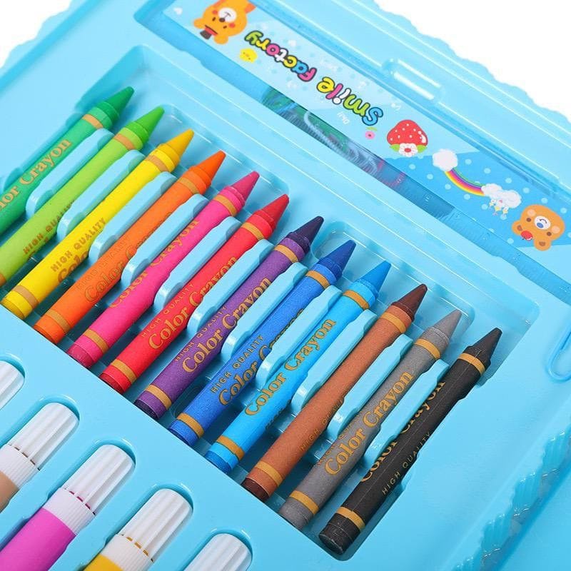 WE Crayon Set 68pcs / Krayon Mewarnai Anak 68pcs / Pensil Warna Set 68pcs