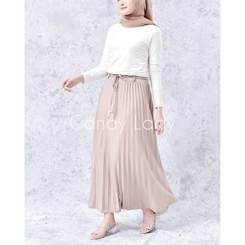 Rok Plisket Free Belt