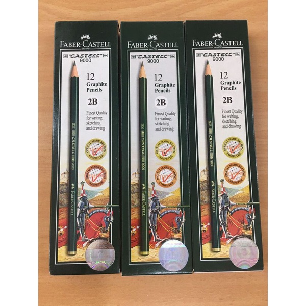 

Pensil 2B Faber Castell ( 1pak/12pcs )