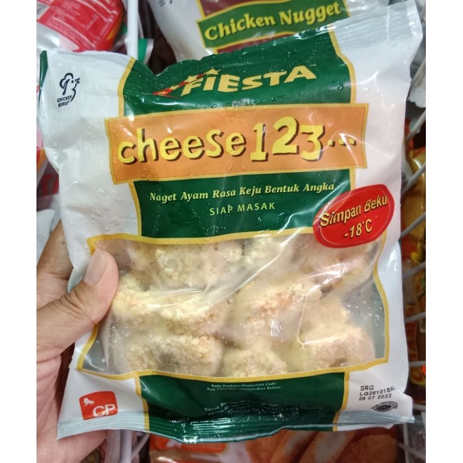 Fiesta Nugget Cheese 123 250gr - 500gr