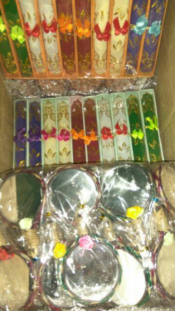 Souvenir Pernikahan Tatakan Gelas Box Mika ( Isi 100 )