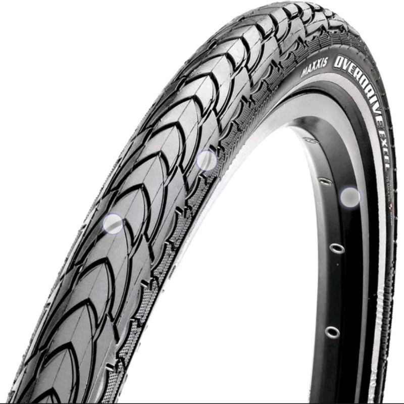 Ban Luar Tire Maxxis Overdrive Excel 20 x 1.35 Atau 406 Alias 20 Murni Wire Seli Folding Bike