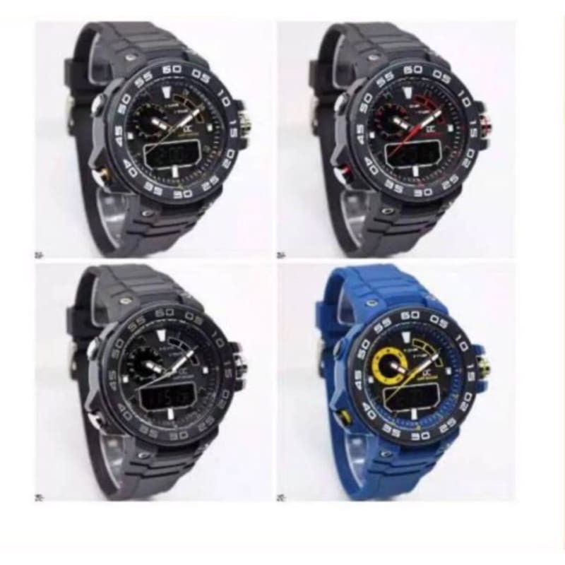 Jam Tangan Pria Digitec Collection 5015 Rubber Original