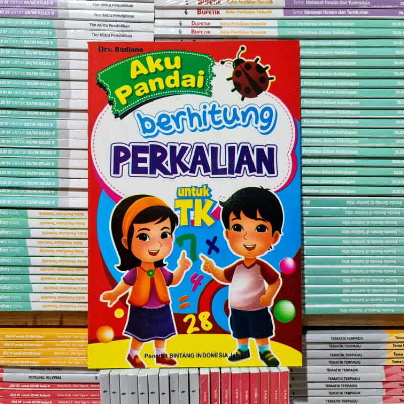 Buku Anak Aku Pandai Berhitung PERKALIAN (TK)