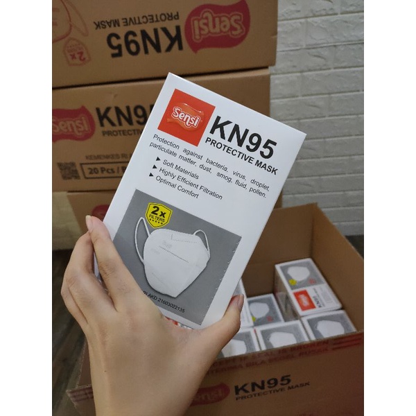 sensi KN95 100% ori dan ready stock