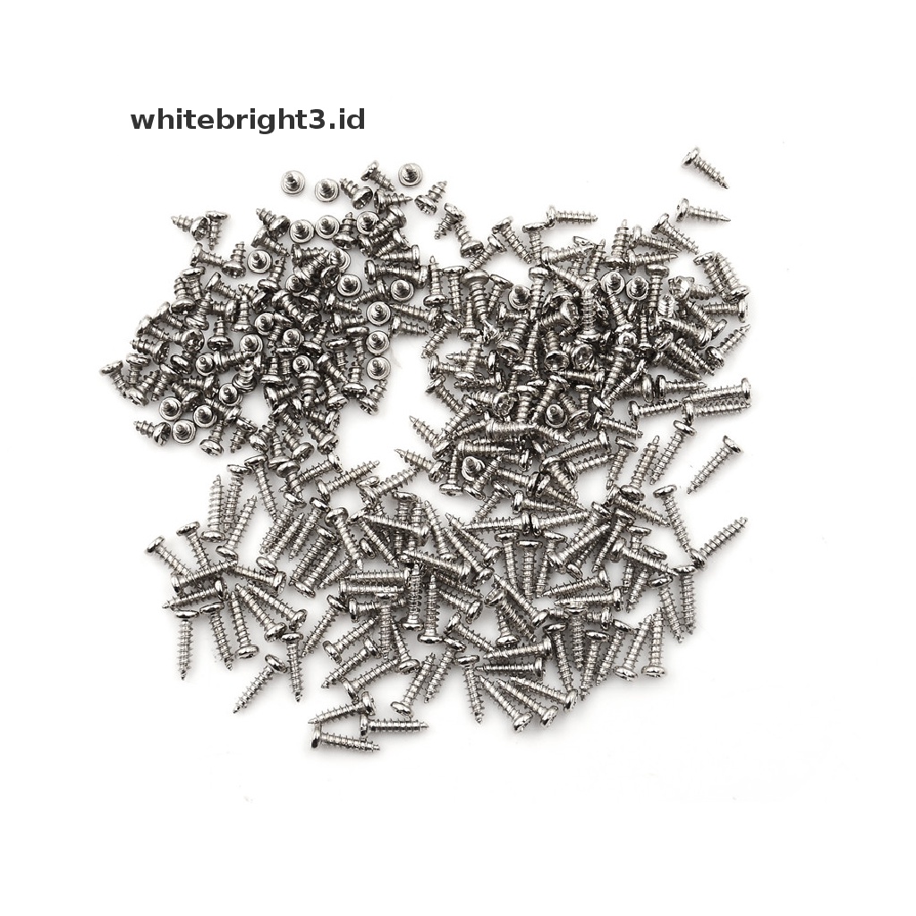 (whitebright3.id) 100pcs Sekrup M2 Kepala Bulat