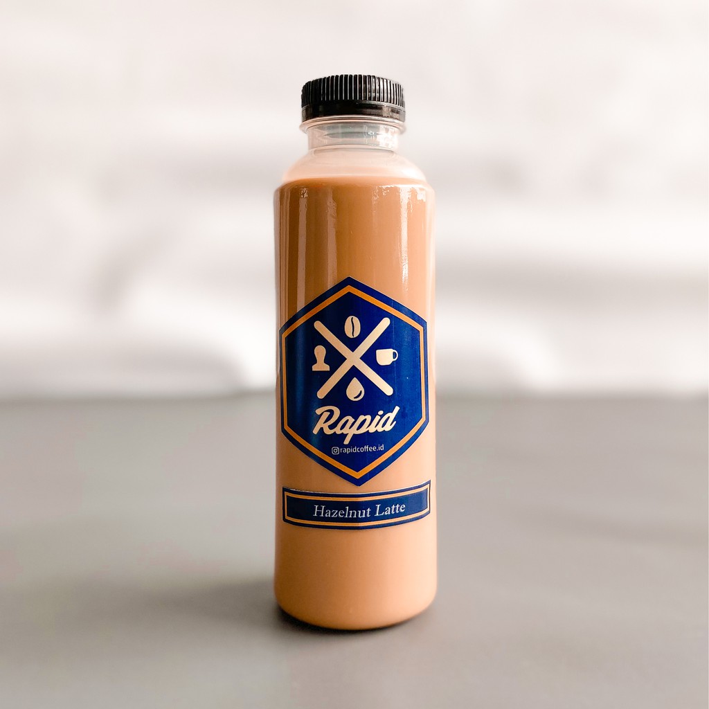 

250ML Hazelnut Latte // Kopi Susu // Rapid Coffee