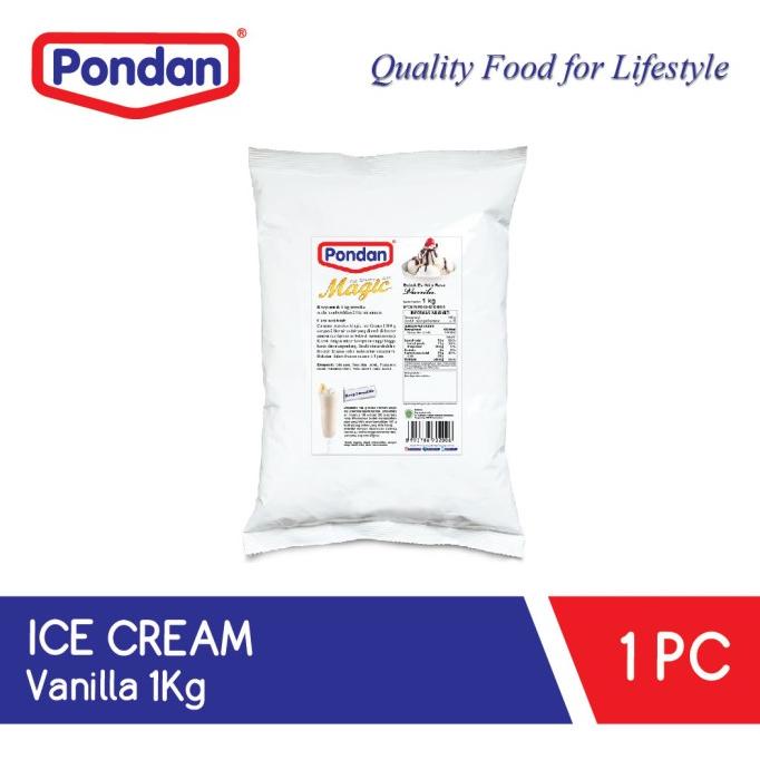 

Pondan Ice Cream Vanilla (Bulky) New
