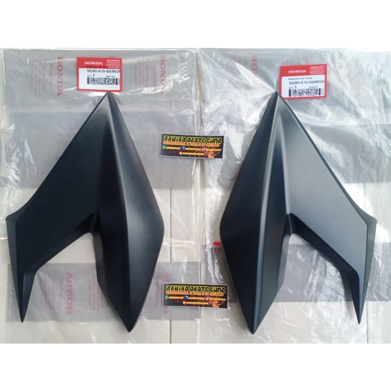 SHROUD CB150R LED SAYAP TANGKI CB150R LED 50260K15920MGB 50265K15920MGB COVER TANGKI CB150R LED