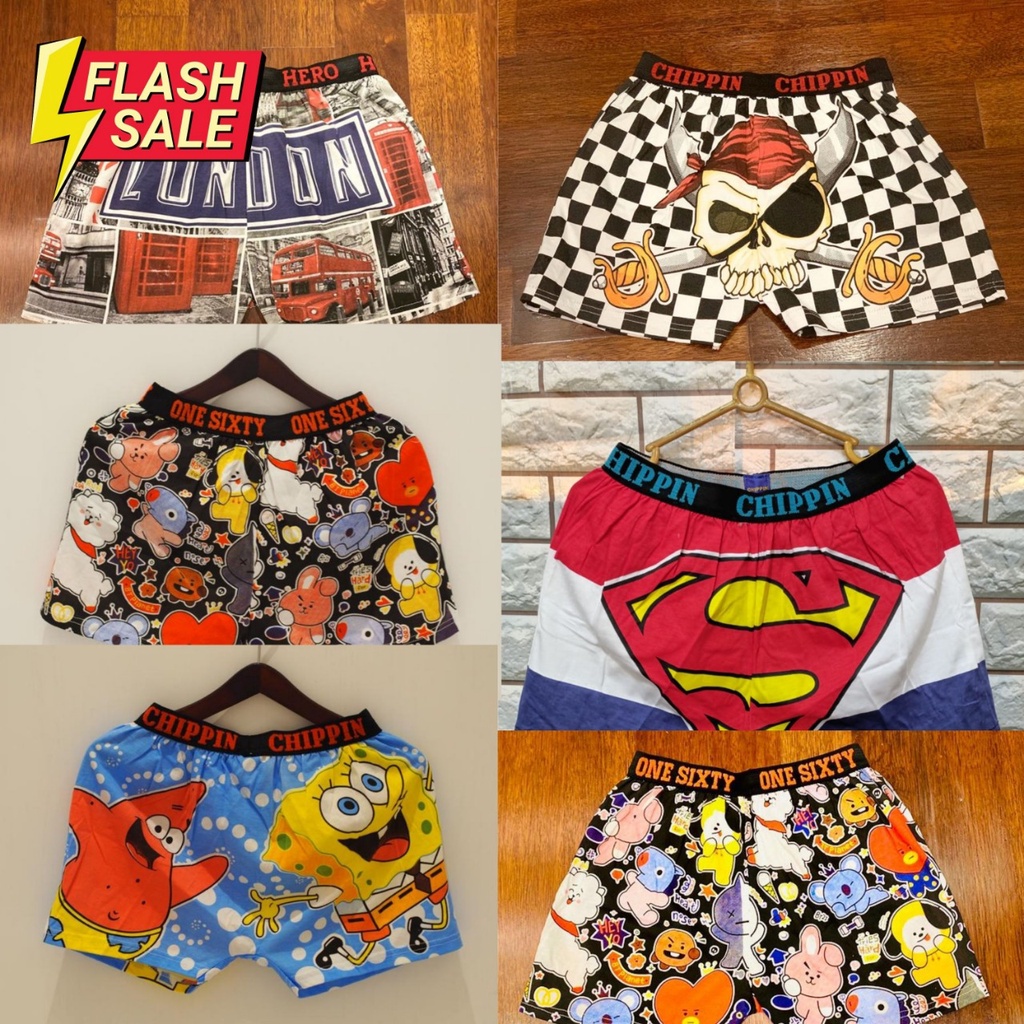 BOXER KARAKTER BOXER KARTUN BOXER MURAH KECE KEREN MODERN MENARIK