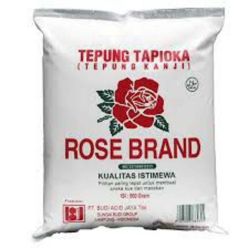 

rose brand tepung tapioka 500gr