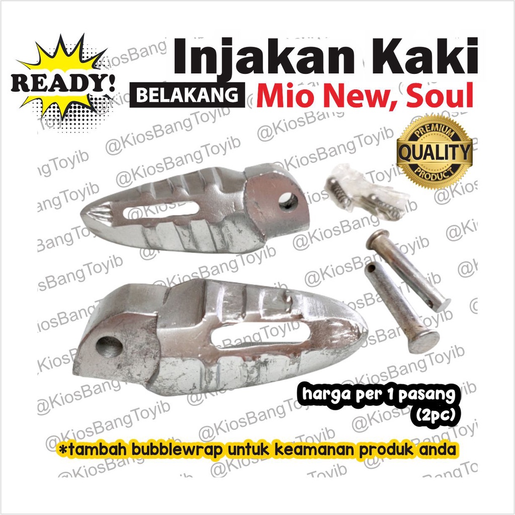 Besi Footstep Pijakan Injakan Kaki Belakang Yamaha Mio New Soul -YUSHO-